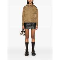 Imbracaminte Dama pagina 281 - Geci Prada Prada Hooded Re-Nylon Jacket BROWN Femei (BM 18340245) - B-mall.ro