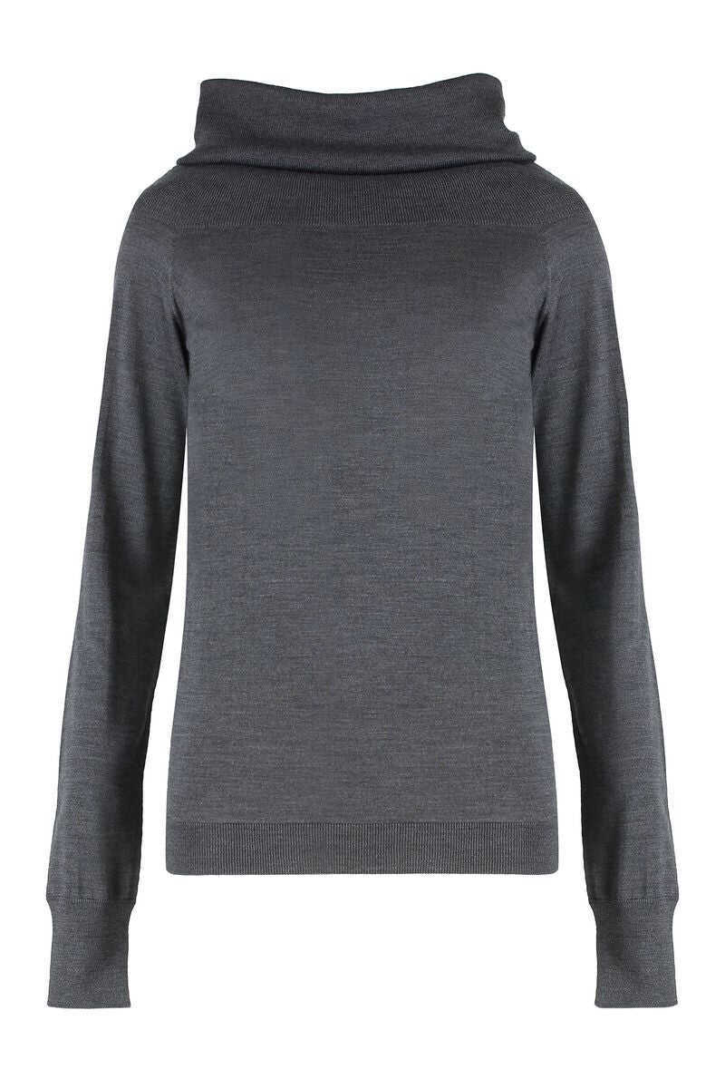 Pulovere Stella McCartney Stella McCartney Bardot Neck Sweater In Grey Virgin Wool GREY Femei (BM 18340398) 1