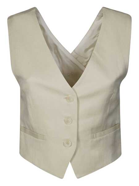 Geci Dondup Dondup  Waistcoat Beige Femei (BM 18340731) 1