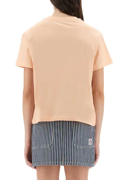 Tricouri A.P.C. T-Shirt Rue Madame Gots PINK Femei (BM 18341248) 3