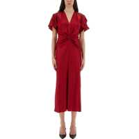 Rochii casual V-Neck Midi Dress Femei