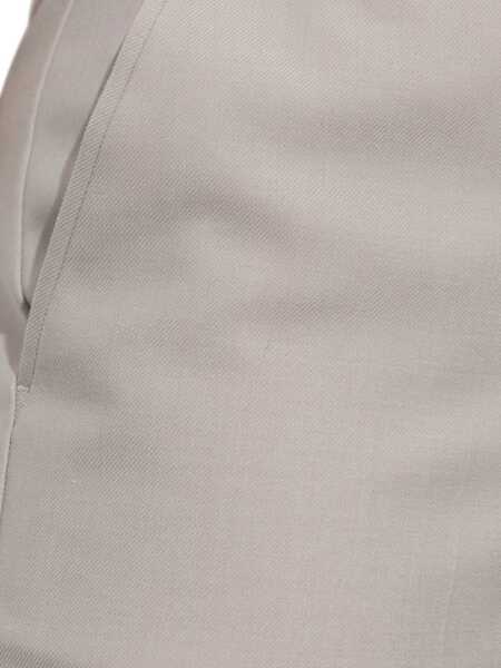 Pantaloni casual Victoria Beckham Classic Straight Leg Pants BEIGE Femei (BM 18341275) 5