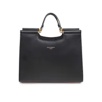 Genti de mana Dolce & Gabbana Sicily Leather Shopping Bag In The Small Size Femei