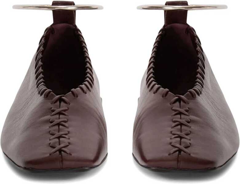 Balerini Jil Sander Dancer Ring BORDEAUX Femei (BM 18350407) 3