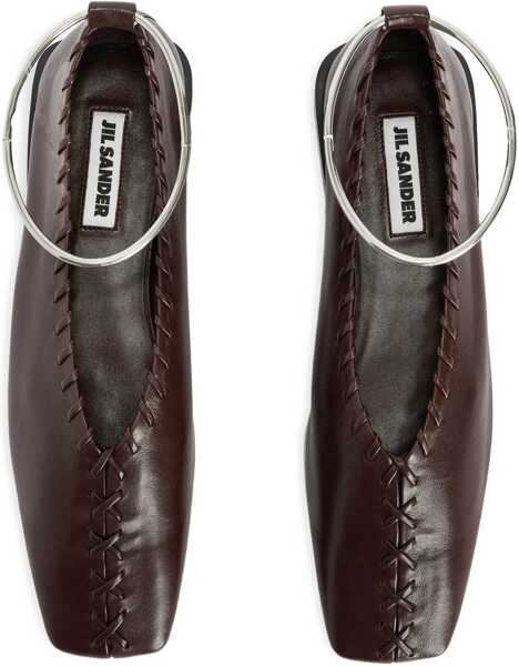 Balerini Jil Sander Dancer Ring BORDEAUX Femei (BM 18350407) 5