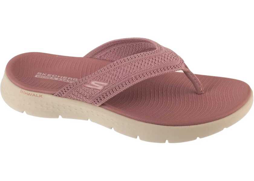 Slapi SKECHERS Go Walk Flex Sandal - Holly Purple Femei (BM 18350473) 1