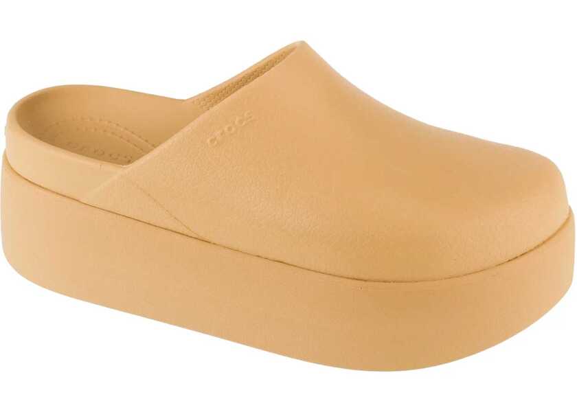 Slapi Crocs Dylan Platform Clog Beige Femei (BM 18350479) 1