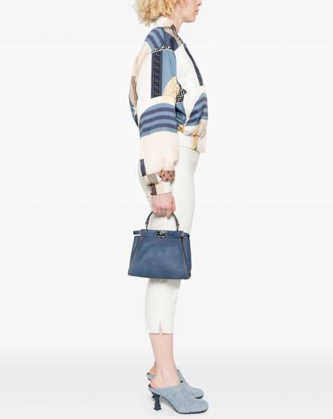 Genti de mana Fendi Peekaboo mini Handbag MIRTOPAL Femei (BM 18350557) 2