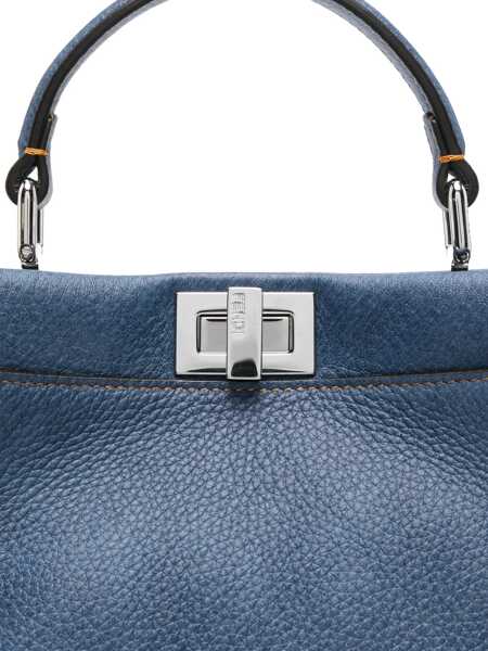 Genti de mana Fendi Peekaboo mini Handbag MIRTOPAL Femei (BM 18350557) 4