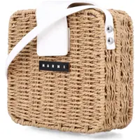 Genti tip postas pentru Fete - Genti tip postas Marni Picnic Bag BROWN Fete (BM 18350590) - B-mall.ro