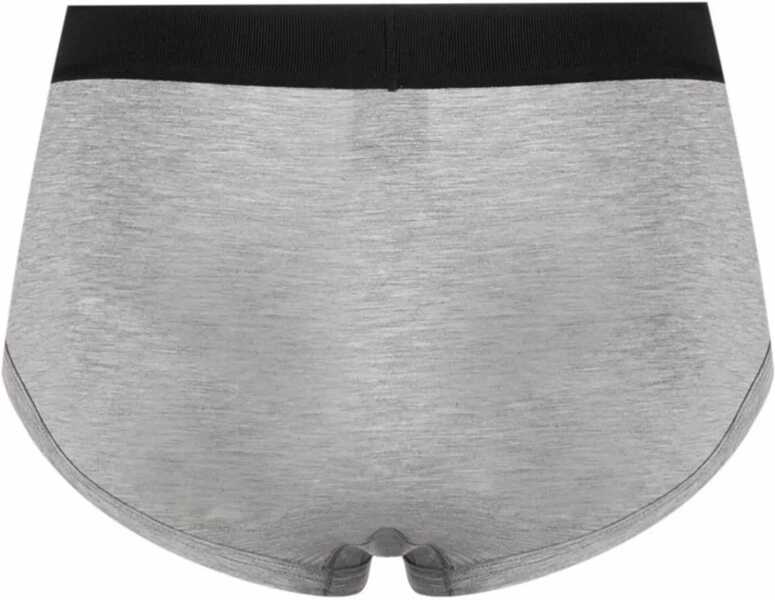 Chiloti Tom Ford Briefs With Logo GREY Barbati (BM 18350599) 2