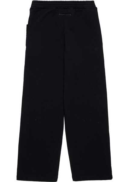 Pantaloni casual MM6 Maison Margiela Pants BLACK Baieti (BM 18350608) 2