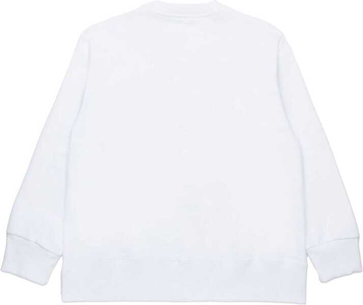 Hanorace MM6 Maison Margiela Sweatshirt WHITE Fete (BM 18350629) 2