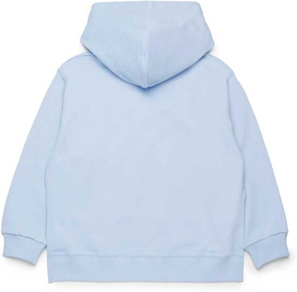 Hanorace MM6 Maison Margiela Sweatshirt BLUE Fete (BM 18350677) 2