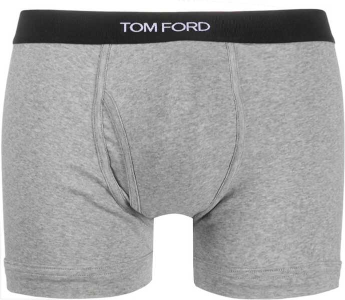 Lenjerie intima Tom Ford Bi-Pack Boxer GREY Barbati (BM 18350683) 2