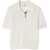 Burberry Wool Polo Shirt WHITE