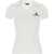 Balenciaga T-Shirt With V-Neckline WHITE