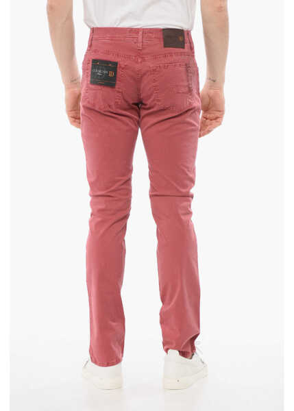 Pantaloni casual CORNELIANI Id 5-Pocketed Stretch Cotton Pants Red Barbati (BM 18350827) 2