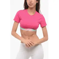 Sosete Crop Top With Logoed Elastic Band Femei