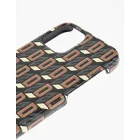 Huse mobil & tablete Dama - Huse mobil & tablete DSQUARED2 Iphone 12/12 Pro Case With All-Over D2 Monogram Print Brown Femei (BM 18350932) - B-mall.ro