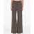 Chloe Flared Trousers BROWN