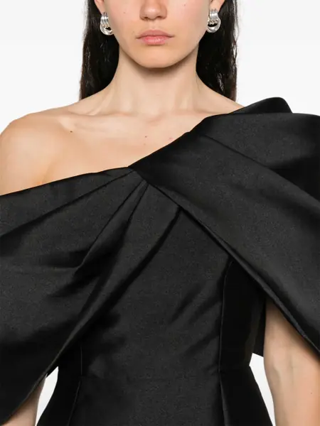 Rochii elegante SOLACE LONDON Davina Maxi Dress BLACK Femei (BM 18351034) 5