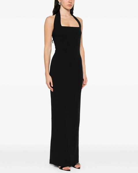 Rochii elegante SOLACE LONDON Ilona Maxi Dress BLACK Femei (BM 18351037) 3