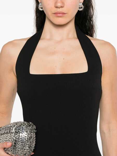 Rochii elegante SOLACE LONDON Ilona Maxi Dress BLACK Femei (BM 18351037) 5