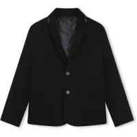 Sacouri 2-Buttons Jersey Blazer With Logo Side Band Baieti
