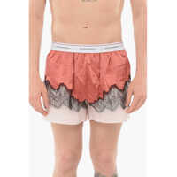 Lenjerie intima DSQUARED2 Popeline Cotton Boxer Satin Detail