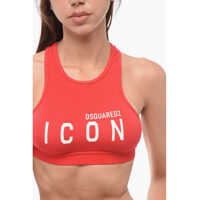 Imbracaminte Dama pagina 400 - Sutiene DSQUARED2 Cotton Icon Sport Bra Red Femei (BM 18351184) - B-mall.ro