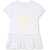 Givenchy Cotton Stretch Tee Dress With Golden-Effect Tee Dress White