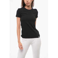 Tricouri Cotton Blend Icon Slim Fit T-Shirt Femei