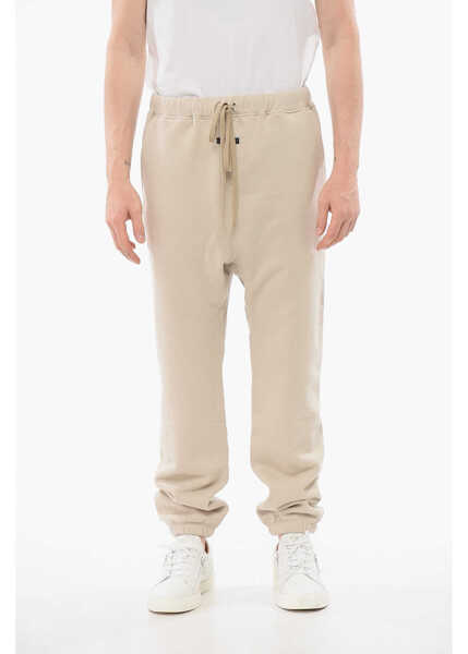 Pantaloni de trening FEAR OF GOD Solid Color Cotton Joggers With Elastic Cuff Beige Barbati (BM 18351445) 1