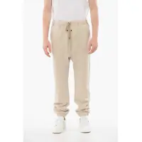 Pantaloni de trening Solid Color Cotton Joggers With Elastic Cuff Barbati