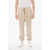 FEAR OF GOD Solid Color Cotton Joggers With Elastic Cuff Beige