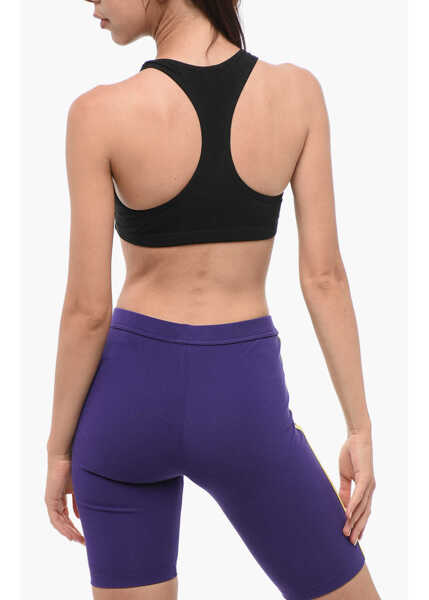 Sutiene DSQUARED2 Cotton Sport Bra With Side Logo Black Femei (BM 18351451) 2