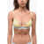 DSQUARED2 Triangle Bra With Logoed Band Yellow
