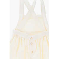 Imbracaminte Dama pagina 246 - Rochii Bonpoint Solid Color Flared Dress White Femei (BM 18351466) - B-mall.ro
