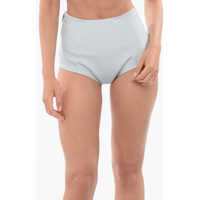 Pantaloni scurti Tight-Fitting Culottes With Ruffle Detail Femei