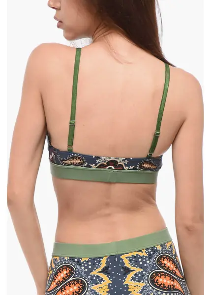 Sutiene DSQUARED2 Bandana Motif Triangle Bra Multicolor Femei (BM 18351496) 2
