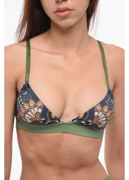 Sutiene DSQUARED2 Bandana Motif Triangle Bra Multicolor Femei (BM 18351496) 3
