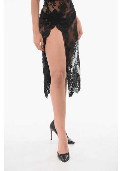 Sutiene DSQUARED2 Lace Bareback Petticoat With Padded Bra Black Femei (BM 18351502) 3