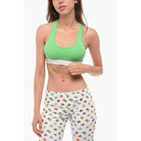 Sutiene Microfiber Sport Bra With Logoed Elastic Band Femei