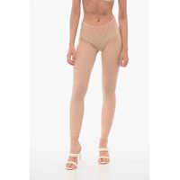 Sosete Monogram Lace Collant Femei