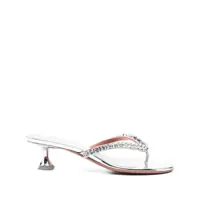 Pantofi cu toc Amina Muaddi Gigi Thong Sandals Femei