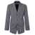 Alexander Wang Alexander Wang Tailored Blazer With Chain Clothing GREY