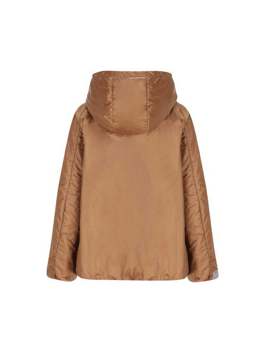 Paltoane Max Mara Max Mara The Cube Jackets BROWN Femei (BM 18352641) 2