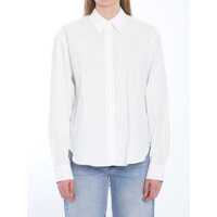 Camasi TOTÊME Pinstriped Shirt With Monogram Femei