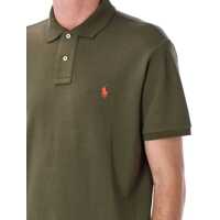 Tricouri Polo Ralph Lauren pentru Barbati - Tricouri Polo Ralph Lauren Polo Ralph Lauren Custom Slim Fit Polo Shirt OLIVE GREEN Barbati (BM 18352764) - B-mall.ro